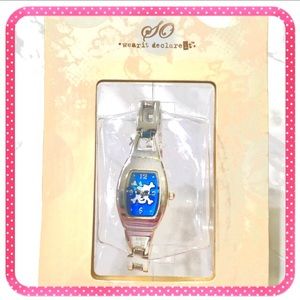 💝SO 💝 skinny skeleton wristwatch for girls/women, battery operated
